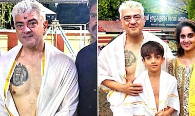 நடிகர் அஜித்தின் - டாட்டூன் புகைப்படம் வைரல்