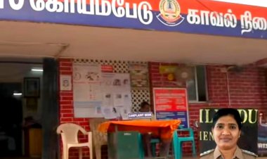 1,500 லஞ்சம் வாங்கிய கோயம்பேடு காவல் ஆய்வாளர் தாஹிரா