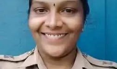 பெண் காவலா் தூக்கிட்டு தற்கொலை: கணவா் கைது