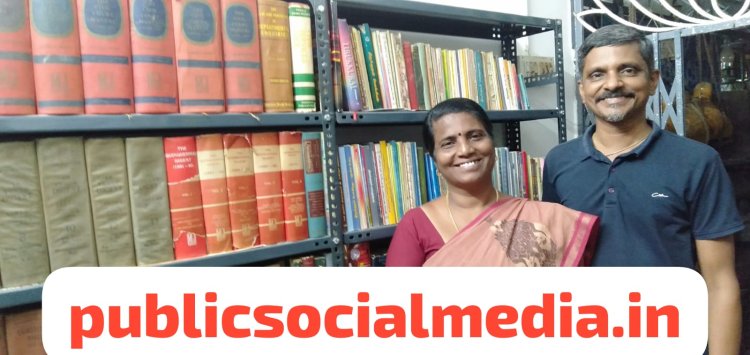 தமிழர் கலை கலாச்சாரம் பண்பாட்டை எடுத்துரைக்க அறிவார்ந்த சமூகத்தை உருவாக்க 25 ஆண்டுகளாக இலவச நூலகம் நடத்தும் குடும்பத்தினர்!