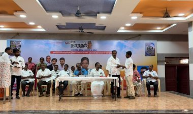 கலியுக நாரதர் மாதாந்திர இதழ் வெளியீட்டு விழாவில் கலந்து கொண்டு வாழ்த்திய பிஜேபியின் புதுக்கோட்டை மாவட்ட முக்கிய பொறுப்பாளர் சு.விஜயகாந்த் அவர்களுக்கு கலியுக நாரதர் மாதாந்திர இதழ் நிர்வாகம்